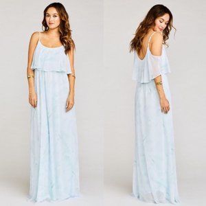 Show Me Your Mumu Caitlin Ruffle Maxi Dress